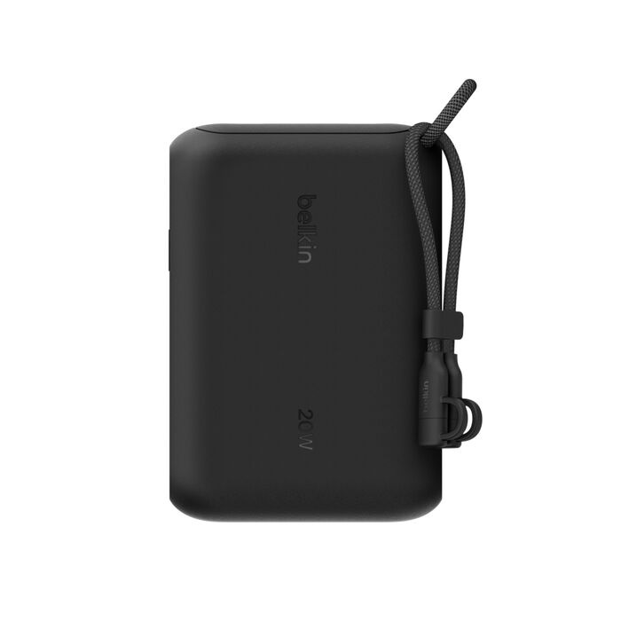 Belkin BoostCharge 10K mAh Power Bank with Display + USB-C to USB-C Cable 60W (15CM) - Black (BPB027fqBK), 20W, 2x USB-C Ports, 2 Years Warranty - Image 3