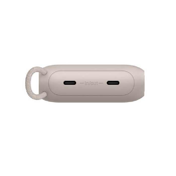 Belkin BoostCharge 10K mAh Power Bank with Display + USB-C to USB-C Cable 60W (15CM) - Sand (BPB027fqSD), 20W, 2x USB-C Ports, 2 Years Warranty - Image 2