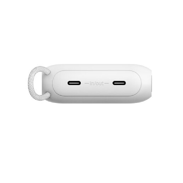 Belkin BoostCharge 10K mAH Power Bank with Display + USB-C to USB-C Cable 60W (15CM) - White (BPB027FQWH), 20W, 2x USB-C Ports, 2 Years Warranty - Image 2