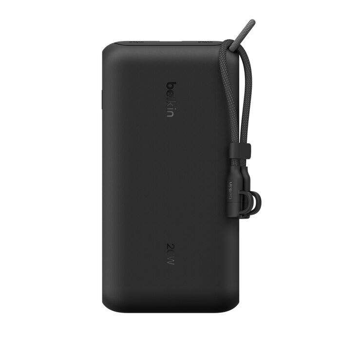 Belkin BoostCharge 20K mAh Power Bank with Display + USB-C to USB-C Cable 60W (15CM) - Black (BPB028fqBK), 20W, 2x USB-C Ports, 2 Years Warranty - Image 3