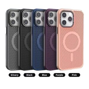 USP Apple iPhone 17 Pro (6.3') Armor 3D Mesh Case with MagSafe Grey- Fragiile Surface, TPU Bumper, Drop Resistance, 3 Year Warranty