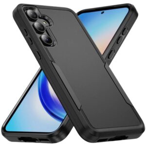 USP Rugged Samsung Galaxy S25 FE (6.7') Black Armor Light Case - No-Slip, Sleek, Ultimate Protection, Strong & Durable, DropProof, 3 Years Warranty