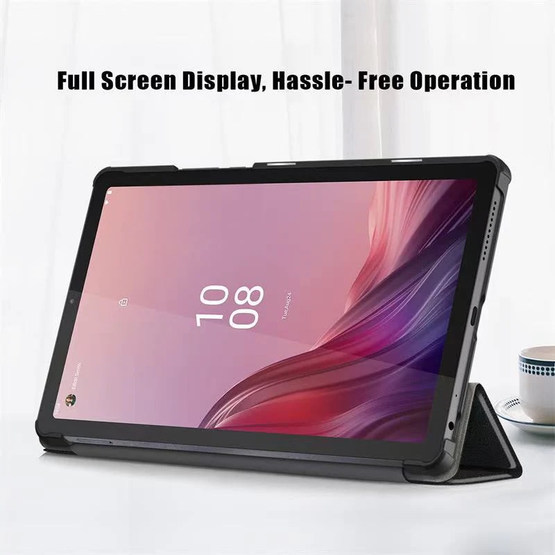 USP Lenovo Idea Tab Pro Folio Case Black - Anti-Scratch Microfiber Interior, PU Leather, Wear Resistant, Soft Touch, 3 Year Warranty