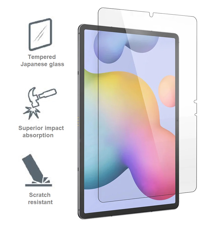 Cygnett OpticShield Samsung Galaxy Tab S10 FE / Tab S9 /Tab S8/Tab S7 (11') / Tab S9 FE (10.9') Japanese Tempered Glass Screen Protector-(CY3419CPTGL)