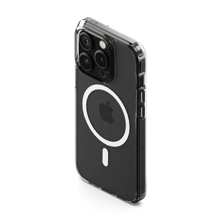 Cygnett AeroMag Apple iPhone 16 Pro (6.3') Clear Case - (CY5002CPAEG), TPU Frame, Hard-Shell Back,Magsafe Compatible,4FT DropProof,2 Years Warranty