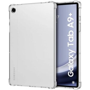 USP Samsung Galaxy Tab A9+ Clear Case - Slim Design, ShockProof, Camera Protection, Perfect-Fit, Tough & Durable, 3 Year Warranty