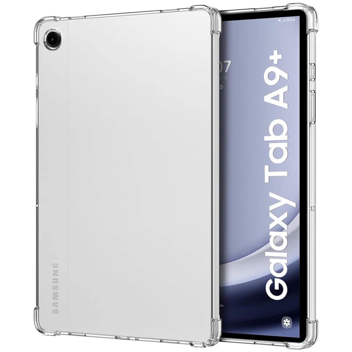 USP Samsung Galaxy Tab A9+ Clear Case - Slim Design, ShockProof, Camera Protection, Perfect-Fit, Tough & Durable, 3 Year Warranty