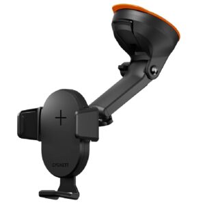 Cygnett EasyMount Universal Car Window or Dash Extendable Mount - Black (CY4624WLCCH),Extendable Arm (up to 250mm), 2 Years Warranty