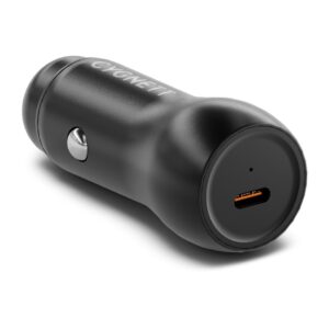 Cygnett CarPower 30W USB-C Car Charger - (CY4706CYCCH), Aluminium Alloy Finish, LED Charge Indicator, 2 Years Warranty