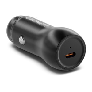 Cygnett CarPower 45W USB-C Car Charger - Black (CY4707CYCCH), Aluminium Alloy Finish, LED Charge Indicator, 2 Years Warranty