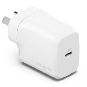 Cygnett PowerPlus 25W USB-C PD Fast Wall Charger - White (CY4734PDWCH), Portable,Best for iPhone,Samsung's PPS & USB-C Devices, 2 Years Warranty