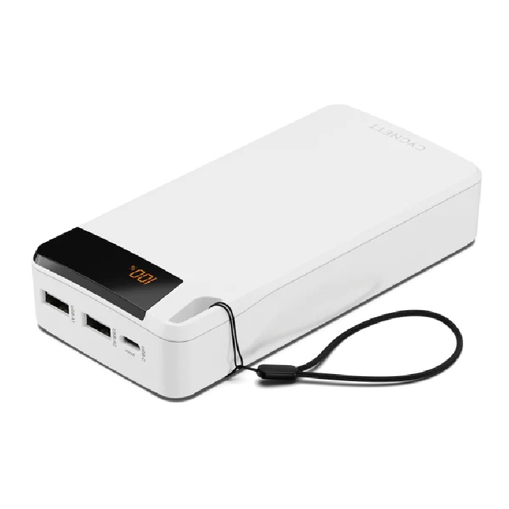 Cygnett ChargeUp Boost 4th Gen 20K mAh Power Bank- White(CY4752PBCHE)Triple Port(Dual USB-A 15W+1xUSB-C 15W),15cm USB-C Cable,15W Max,2 Years Warranty - Image 3