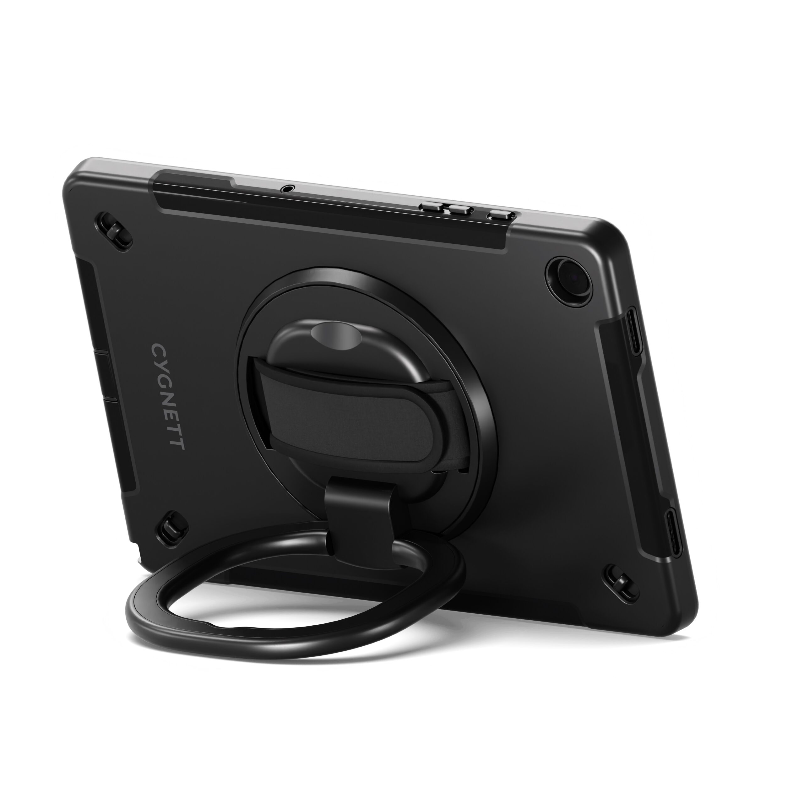 Cygnett GripStand Apple iPad Air (11') (M2/M3)/iPad Air(10.9')(5th-4th Gen)/iPad Pro(11')(4th/3rd/2nd/1st Gen)Case-Black(CY5202CPGRP),2 Years Warranty - Image 2