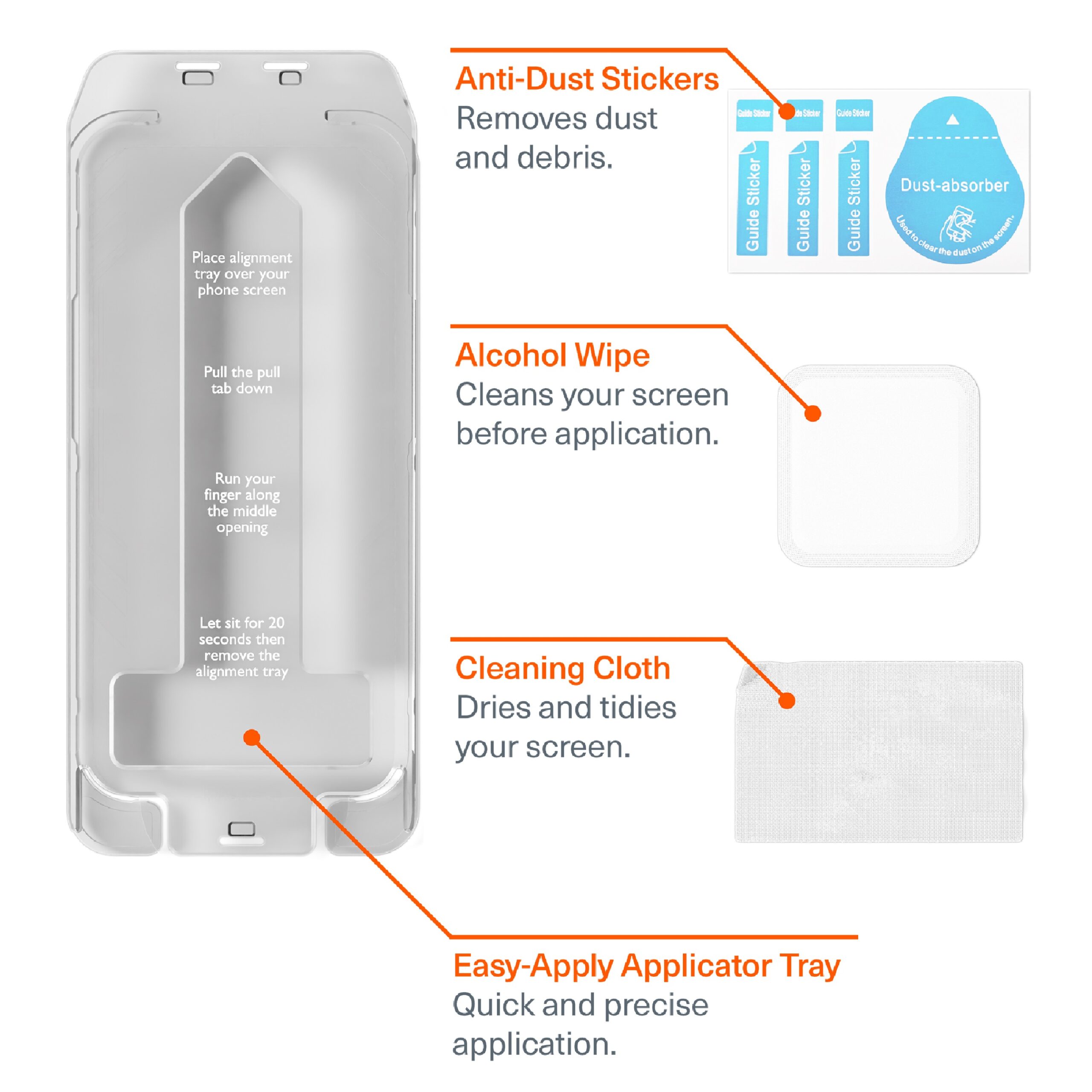 Cygnett OpticShield Samsung Galaxy S25+ 5G (6.7') Japanese Tempered Glass Screen Protector - (CY5310CPTGL)Guards Screen from Scratches,2Years Warranty - Image 2