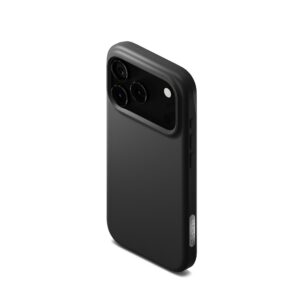 Cygnett MagSilk Apple iPhone 17 Pro (6.3') Magnetic Silicone Case - Black (CY5558CPMAS), TPU Frame, Anti-Yellowing, UV Resistance, 2 Years Warranty