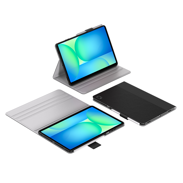 Cygnett TekView Samsung Galaxy Tab S11 (11') Case - Black (CY5862TEKVI), 360° Protection,Multiple Viewing Angles,Precise Fit,2 Years Warranty - Image 3