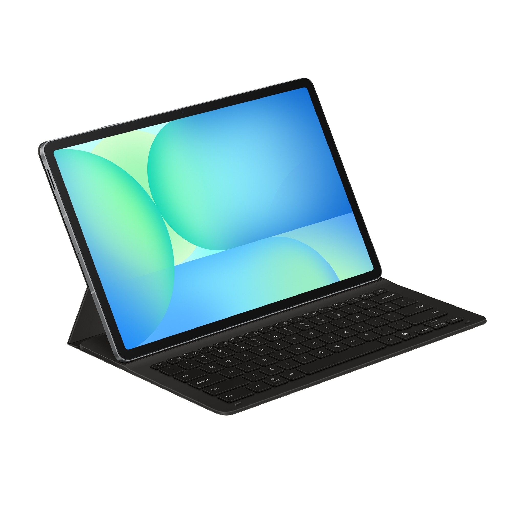 Samsung Galaxy Tab S10 FE+ Book Cover Keyboard with Trackpad - Black(EF-DX625UBEGWW), Magnetic, Effortless Comes In 150°, AI Key, 6 Months Warranty