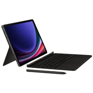 Samsung Galaxy Tab S10 Lite / S10 FE / Tab S9 / S9 FE Book Cover Keyboard - Black(EF-DX725UBEGWW), Effortless Comes In 150°, AI Key, 6 Months Warranty