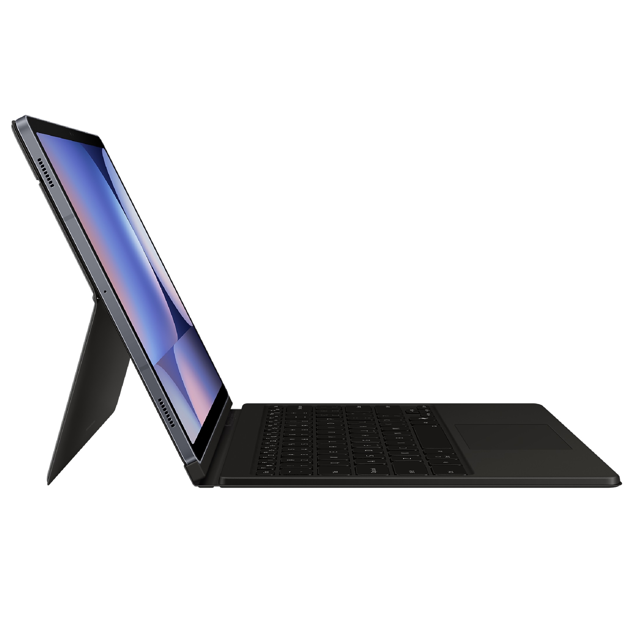 Samsung Galaxy Tab S10+ / Tab S9+ / Tab S9 FE+ Book Cover Keyboard - Black(EF-DX825UBEGWW),Magnetic, Effortless Comes In 150°,AI Key,6 Months Warranty - Image 3