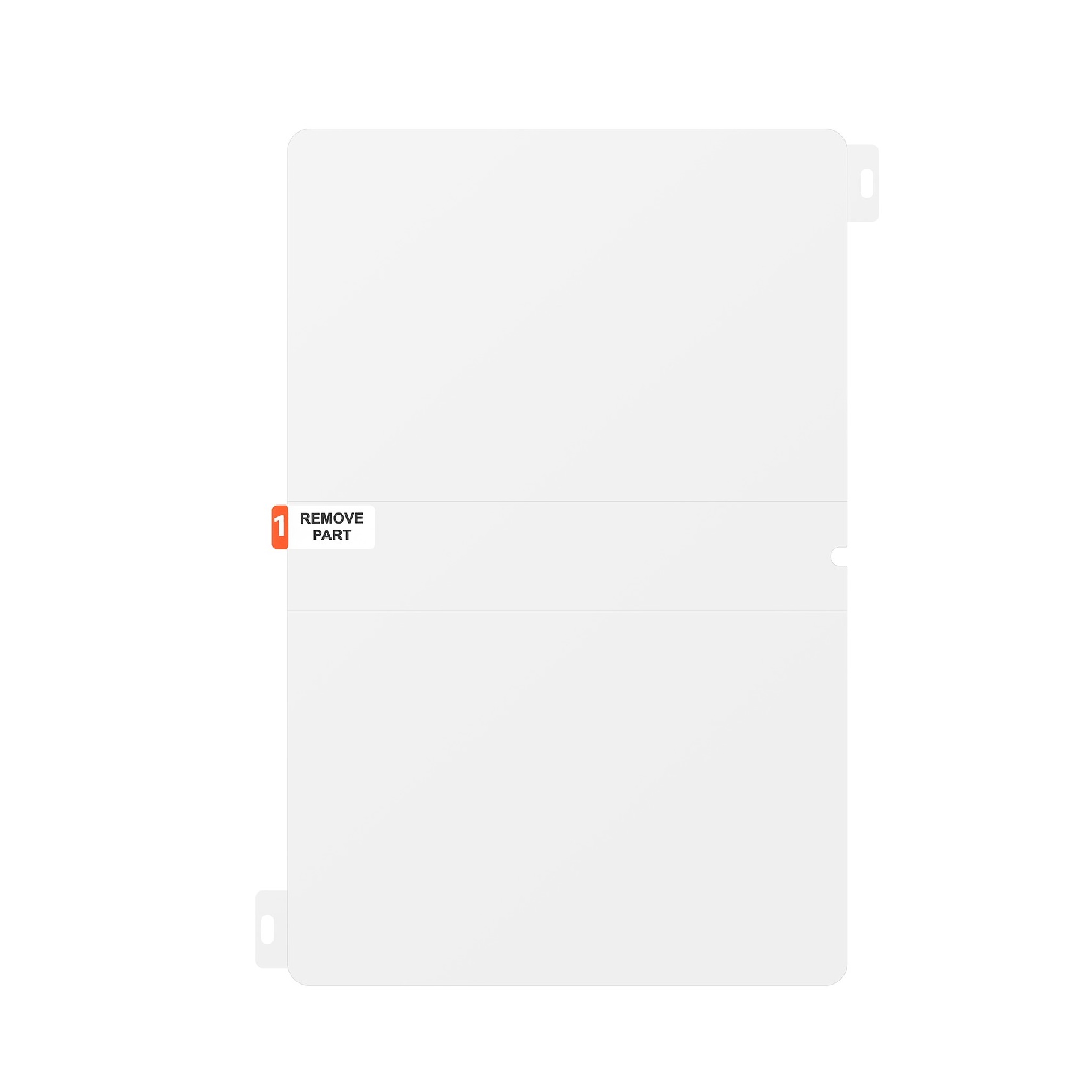 Samsung Galaxy Tab S10 Lite / S10 FE / S9 / S9 FE Anti-Reflecting Screen Protector - Clear(EF-UX710CTEGWW), Scratch-Resistant , 6 Months Warranty - Image 2