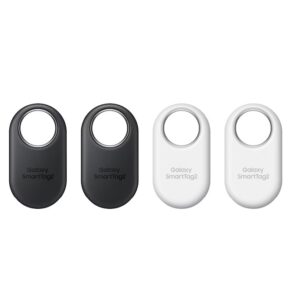 Samsung Galaxy SmartTag2 - Black/White(EI-T5600KWEGAU)*AU STOCK*,2xWhite, 2x Black, Bluetooth Tracker,1 Year Warranty