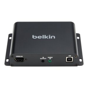 Belkin Cybersecurity and Secure KVM Extender Transmitter Copper CAT6 - Universal Video, UHD 4K@60Hz 4:2:0 up to 100m, TAA compliance, 3-Year Warranty