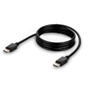 Belkin Cybersecurity and Secure KVM TAA DP/DP VIDEO CBL,DP M/M (1.8M) - Black (F1DN1VCBL-PP6t), TAA Compliant, Supports 4K@60hz, 2 Years Warranty