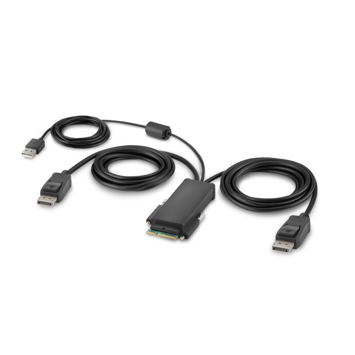 Belkin Cybersecurity and Secure KVM 4-Port Dual Head DP Modular Secure KVM Switch PP4.0 W/ Remote - Black(F1DN204MOD-PP-4),12VDC 2.5A,2 Years Warranty - Image 2