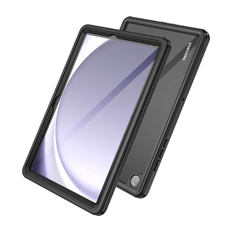 USP Samsung Galaxy Tab A9+ WaterProof Case Clear- 360° Rotation, DustProof, SnowProof, ShockProof, IP68, Durable, Perfect for Travel,3 Years Warranty - Image 2