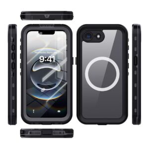 USP Apple iPhone 16e (6.1') WaterProof Case Black - DROP+ Military Standard, Waterproof, Shockproof, DustProof, Touch Sensitivity, 3 Years Warranty