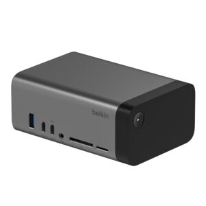 Belkin Connect USB-C 11-in-1 Pro GaN Docking Station + USB-C Cable (1M) (INC020auSGY), 150W PD, 2x HDMI, 2xUSB-C, 1xUSB-A, 1xUSB-C, 2 Years Warranty