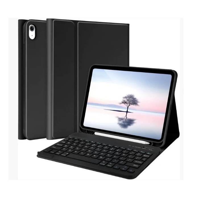 USP Apple iPad (10.2') (9th/8th/7th Gen)/ iPad Pro / iPad Air (10.5') (3rd Gen) Keyboard with Case Black - Ultra-Slim, 3 Years Warranty - Image 4