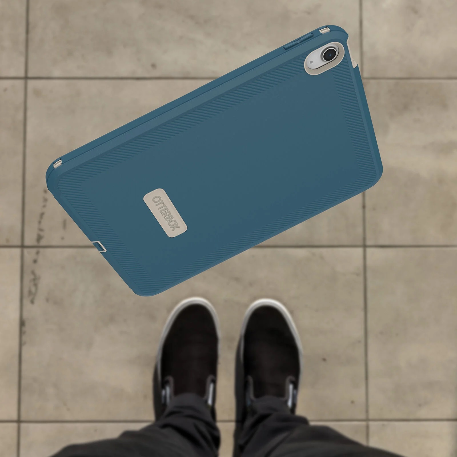 OtterBox Defender Apple iPad (11.0') 11th Gen (A16)/iPad 10th Gen (10.9') Case Baj Beach (Blue)- (77-90081),DROP+2X Military Standard,7 Years Warranty - Image 4