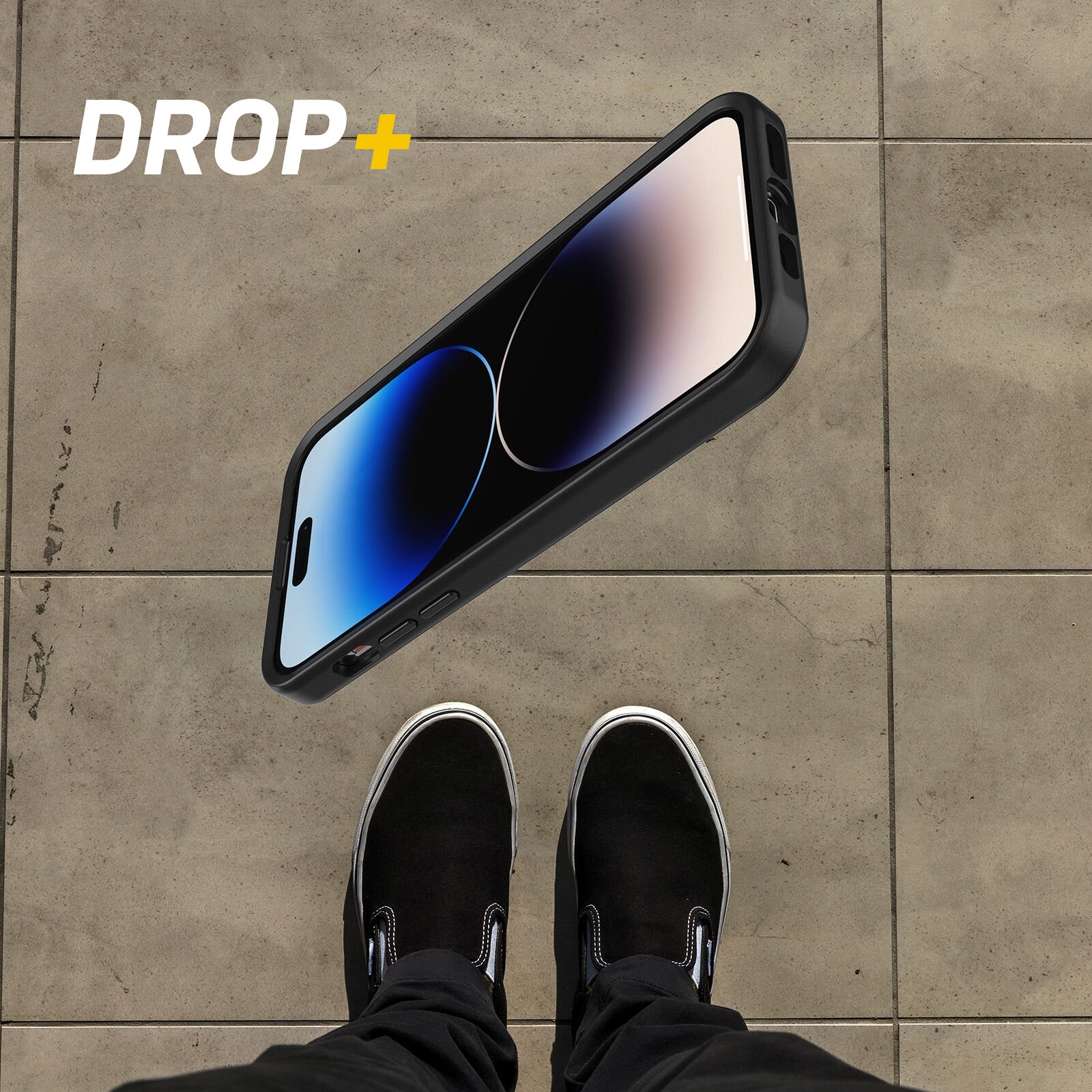 OtterBox Symmetry+ MagSafe Apple iPhone 14 Pro Max Case Black - (77-89062), Antimicrobial, DROP+ 3X Military Standard, Raised Edges, 7 Years Warranty - Image 3