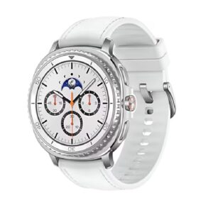 Samsung Galaxy Watch8 Classic Bluetooth + 4G (46mm) - White(SM-L505FZWAXSA), 1.3',Super AMOLED,1.6GHz,2GB/64GB,Bluetooth v5.3,445mAh,2 Years Warranty