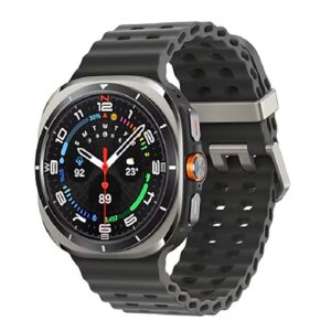 Samsung Galaxy Watch Ultra 2025 Bluetooth + 4G (47mm) - Titanium Silver(SM-L705FZS1XSA), 1.5', Super AMOLED, 1.6Hz, 2GB/64GB, 590mAh, 2 Years Warranty