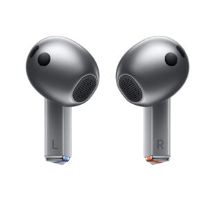 Samsung Galaxy Buds3 - Silver(SM-R530NZAAASA) *AU STOCK*, Active Noise Cancellation, Ergonomic Design, Bluetooth v5.4, 48mAh, 1 Year Warranty