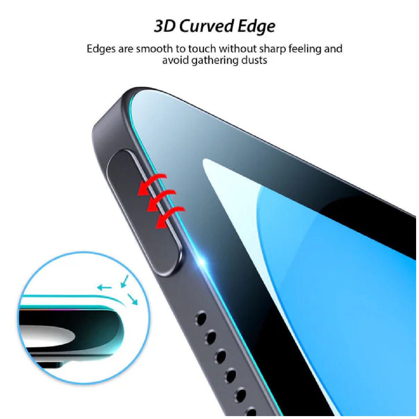 USP Apple iPad (11') 11th Gen (A16)/ iPad 10th Gen (10.9') Tempered Glass Screen Protector: Full Coverage,9H Hardness,Bubble-free,3 Years Warranty - Image 4