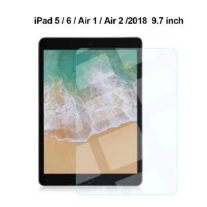 USP Apple iPad (9.7') (6th/5th Gen) / iPad Air (9.7') (2nd/1st Gen)Tempered Glass Screen Protector : Full Coverage, 9H Hardness, 3 Years Warranty