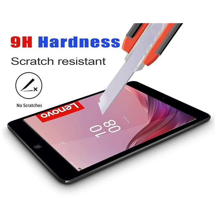 USP Lenovo Tab 10.1' Premium Tempered Glass Screen Protector - 9H Surface Hardness, Scratch Resistant, Hight Transparency,Bubble-Free,3 Years Warranty - Image 3