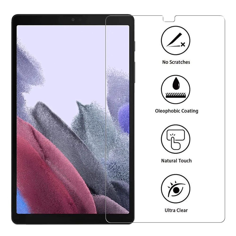 USP Samsung Galaxy Tab A7 Lite (8.7') Tempered Glass Screen Protector : Full Coverage, 9H Hardness, Bubble-free, Anti-fingerprint, 3 Years Warranty - Image 3