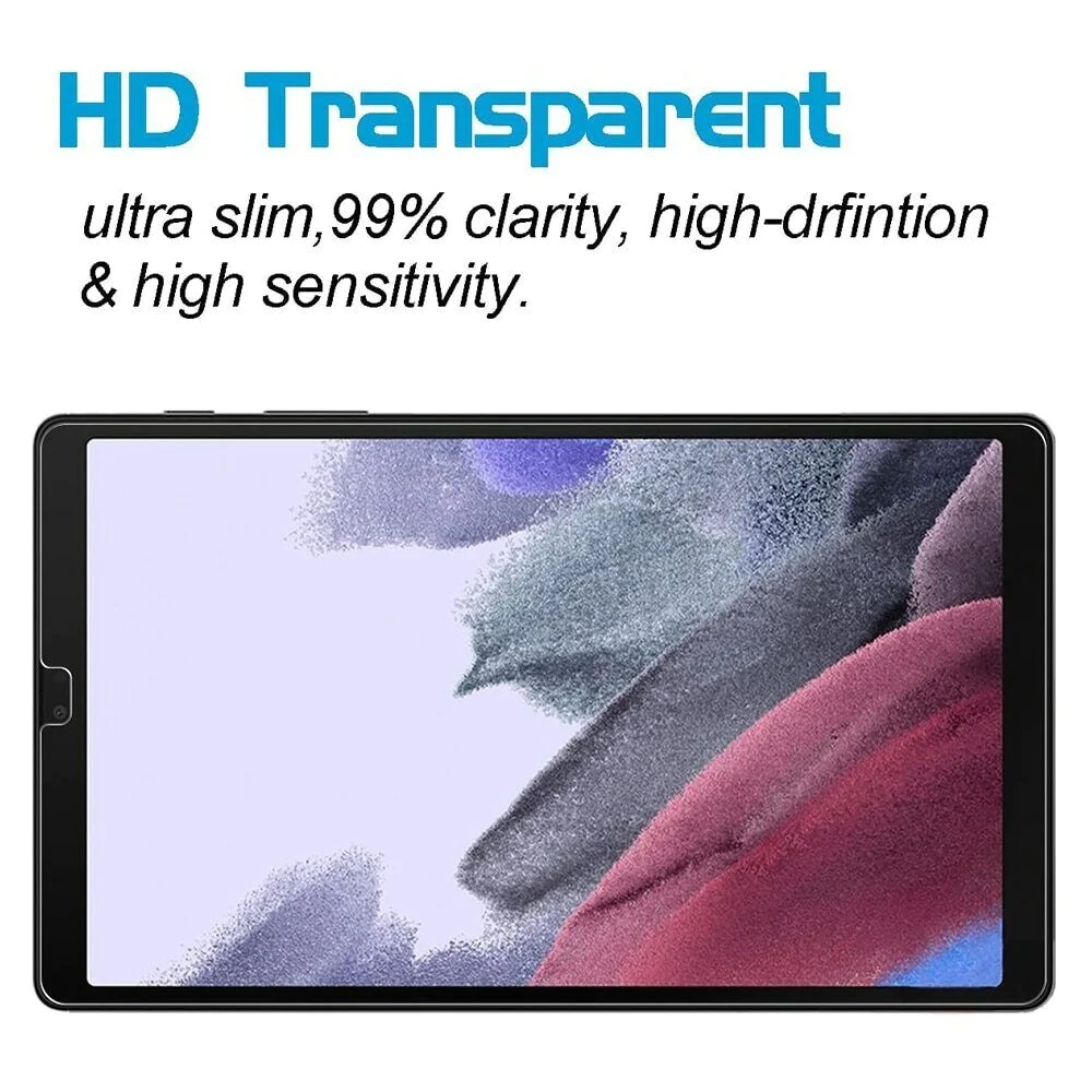USP Samsung Galaxy Tab A7 Lite (8.7') Tempered Glass Screen Protector : Full Coverage, 9H Hardness, Bubble-free, Anti-fingerprint, 3 Years Warranty - Image 4