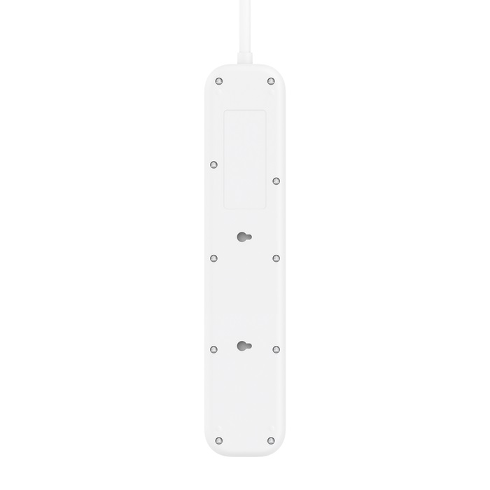 Belkin SurgePro 4-Outlet Surge Protector with Dual USB-C 30W Ports - White (SRB005AU2M), 2M Power Cord, CEW $40,000, 2 Years Warranty - Image 4