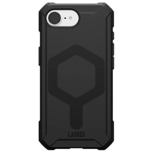 UAG Essential Armor MagSafe Apple  iPhone 16E Refresh / iPhone 16E (6.1') Rugged Case - Black (114496114040), 15ft. Drop Protection, 10 Years Warranty