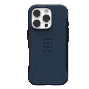 UAG Civilian MagSafe Apple iPhone 16 Pro (6.3') Rugged Case - Mallard (114444115555), 20ft. Drop Protection (6M),Tactical Grip, 10 Years Warranty