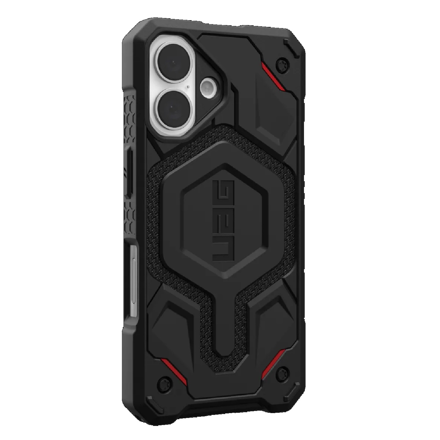 UAG Monarch Pro MagSafe Kevlar Apple iPhone 16 (6.1') Rugged Case - Kevlar Black(114458113940),25ft. Drop Protection (7.6M), 10 Years Warranty - Image 3
