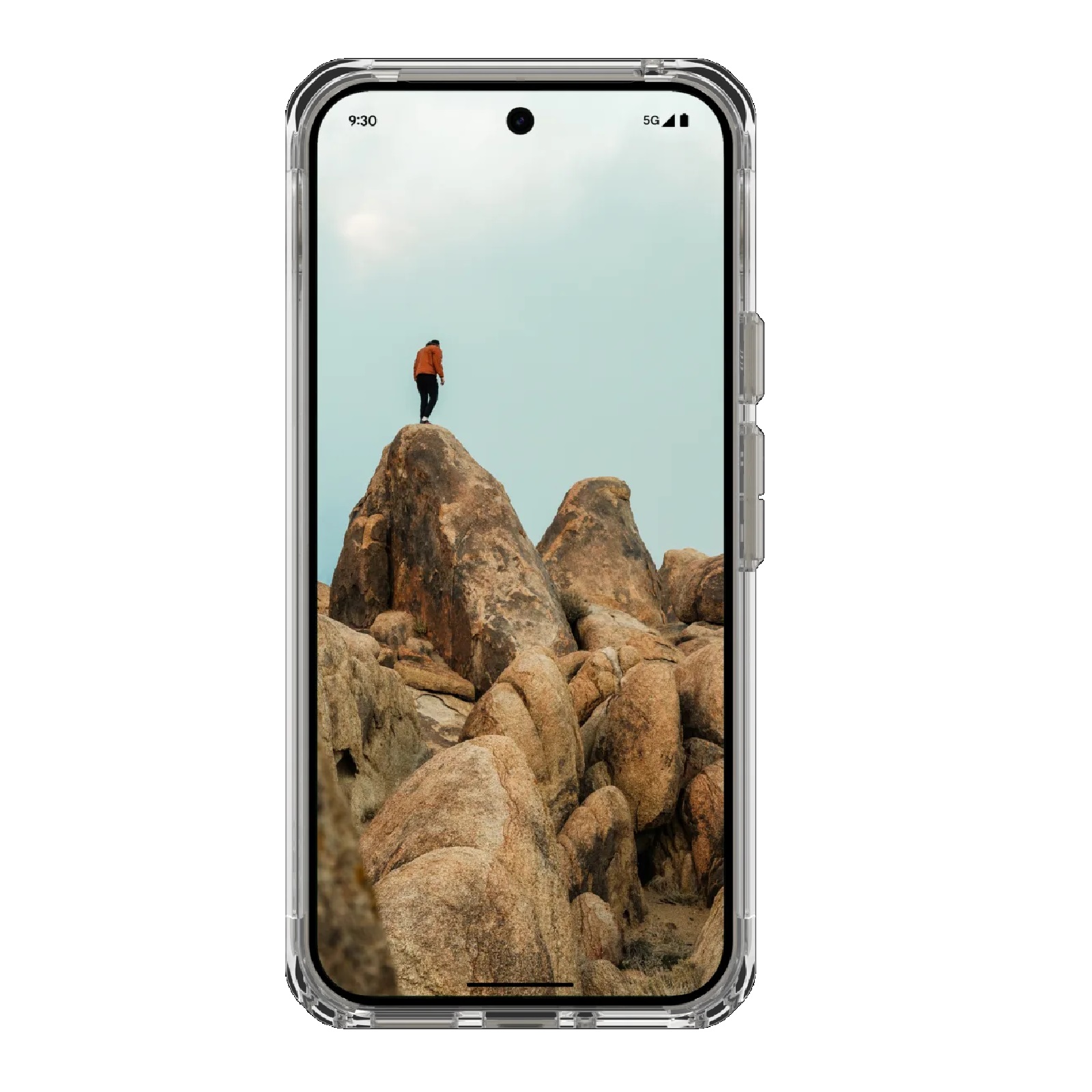 UAG Plyo Google Pixel 9/Pixel 9 Pro (6.3') Rugged Case - Ice (614461114343), 16 ft. Drop Protection (4.8M), Air-Soft Corners, 10 Years Warranty - Image 2