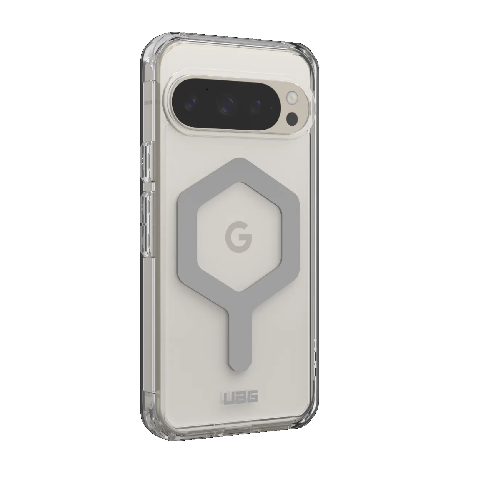 UAG Plyo Pro Google Pixel 9 Pro (6.3') Rugged Case - Ice/Silver (614458114333), 16 ft.Drop Protection(4.8M),Built-In Magnetic Module,10 Years Warranty - Image 3