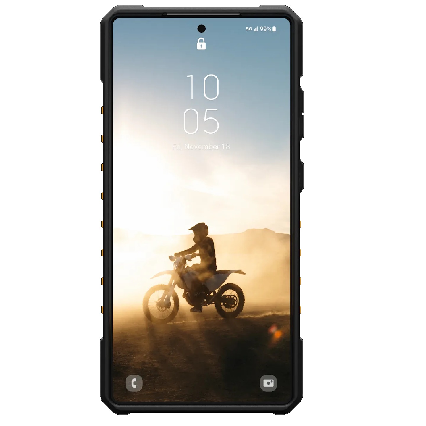 UAG Pathfinder Magnetic Samsung Galaxy S25 Ultra 5G (6.9') Rugged Case - Heritage Yellow(214476118282), 18ft. Drop Protection (5.4M),10 Years Warranty - Image 2