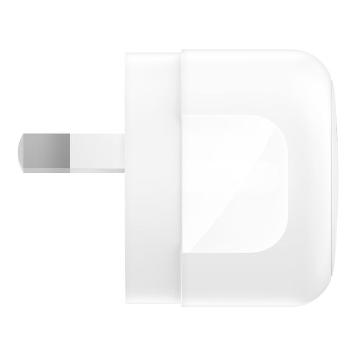 Belkin BoostCharge Compact 30W USB-C PD 3.1 Wall Charger + USB-C to Lightning Cable - White (WCA008au1MWH-B5), Apple, 2 Years Warranty - Image 3